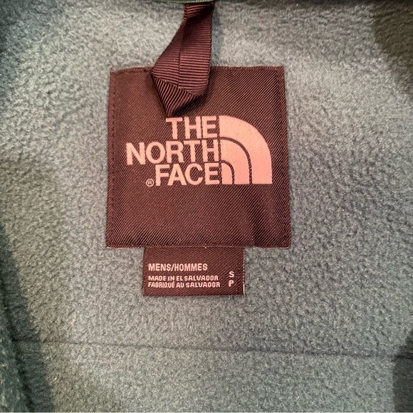 North Face Denali fleece Men’s jacket Green and Black - Picture 6 of 10